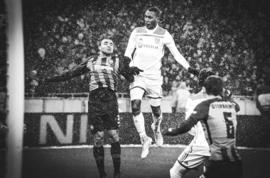 Kiev, Ukrayna - 12 Aralık 2018: Uef sırasında Marcelo oyuncu