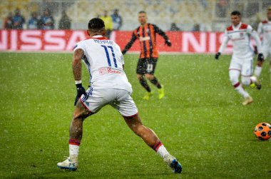Kiev, Ukrayna - 12 Aralık 2018: Memphis Depay Uefa