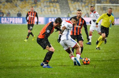 Kiev, Ukrayna - 12 Aralık 2018: Memphis Depay oyuncusu