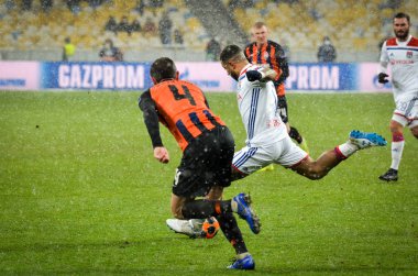 Kiev, Ukrayna - 12 Aralık 2018: Memphis Depay oyuncusu