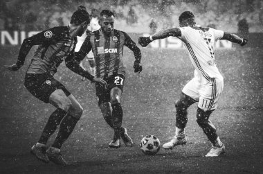 Kiev, Ukrayna - 12 Aralık 2018: Memphis Depay oyuncusu