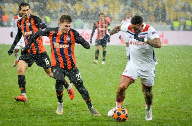 Kiev, Ukrayna - 12 Aralık 2018: Memphis Depay oyuncusu