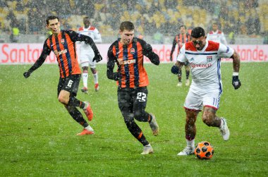 Kiev, Ukrayna - 12 Aralık 2018: Memphis Depay oyuncusu