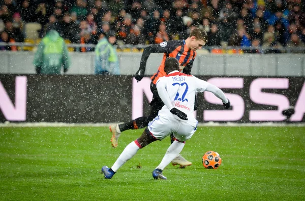 Kiev, Ukraina-12 december 2018: Ferland mendy spelare under t — Stockfoto