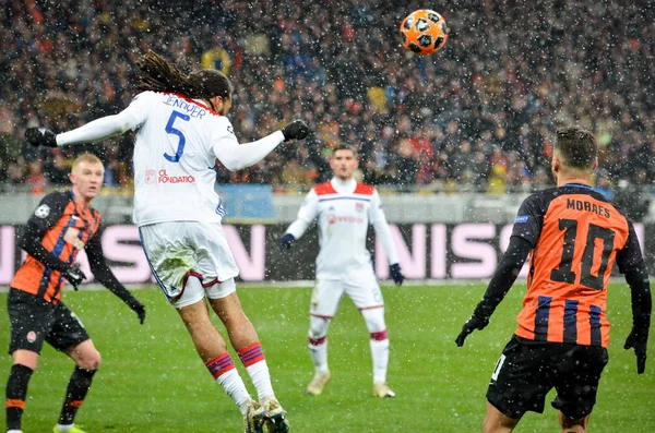 Kiev, Ukrayna - 12 Aralık 2018: Jason Denayer oyuncu sırasında t