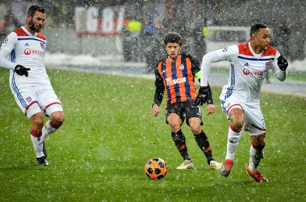 Kiev, Ukrayna - 12 Aralık 2018: Kenny Tete oyuncu 