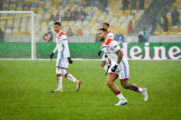 Kiev, Ukrayna - 12 Aralık 2018: Memphis Depay Uefa