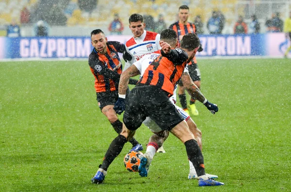 Kiev, Ukrayna - 12 Aralık 2018: Memphis Depay Uefa