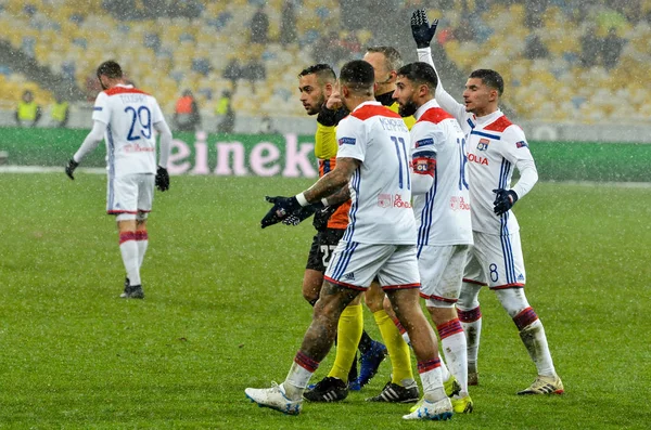 Kiev, Ukrayna - 12 Aralık 2018: Nabil Fekir oyuncusu