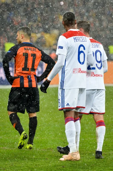 Kiev, Ukrayna - 12 Aralık 2018: Uef sırasında Marcelo oyuncu