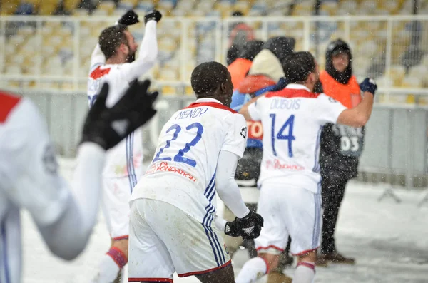 Kiev, Ukrayna - 12 Aralık 2018: Ue sırasında futbolcu