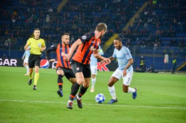 Kharkiv, Ukrayna - 23 Ekim 2018: Raheem Sterling 