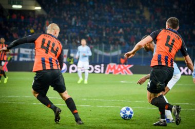 Kharkiv, Ukrayna - 23 Ekim 2018: Futbolcu 