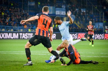 Kharkiv, Ukrayna - 23 Ekim 2018: Raheem Sterling 