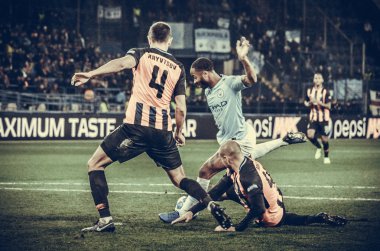 Kharkiv, Ukrayna - 23 Ekim 2018: Raheem Sterling 