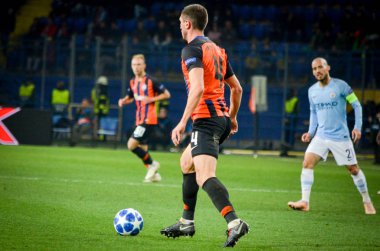 Kharkiv, Ukrayna - 23 Ekim 2018: Futbolcu 