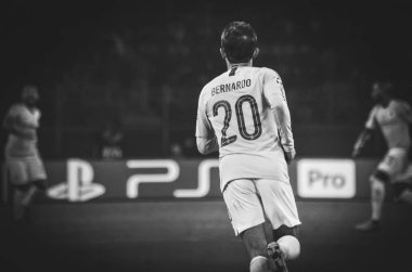 Kharkiv, Ukrayna - 23 Ekim 2018: Bernardo Silva U sırasında