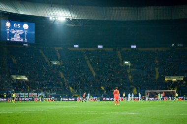 Kharkiv, Ukrayna - 23 Ekim 2018: Futbolcu 