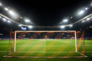 Kharkiv, Ukrayna - 23 Ekim 2018: Stadyumun genel görünümü