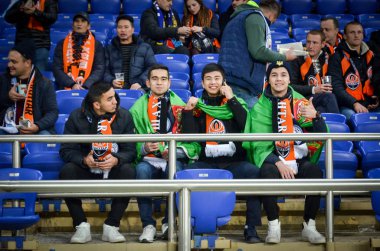 Kharkiv, Ukrayna - 23 Ekim 2018: Stadyumun genel görünümü