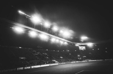 Kharkiv, Ukrayna - 23 Ekim 2018: Stadyumun genel görünümü