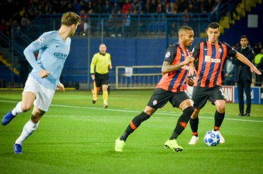 Kharkiv, Ukrayna - 23 Ekim 2018: Futbolcu 