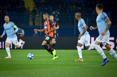 Kharkiv, Ukrayna - 23 Ekim 2018: Futbolcu 