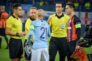 Kharkiv, Ukrayna - 23 Ekim 2018: Bernardo Silva