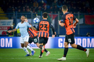 Kharkiv, Ukrayna - 23 Ekim 2018: Futbolcu 