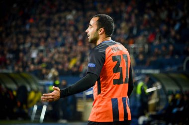 Kharkiv, Ukrayna - 23 Ekim 2018: U sırasında İsmaili oyuncu