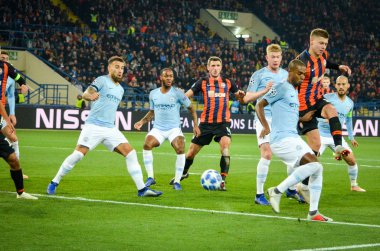 Kharkiv, Ukrayna - 23 Ekim 2018: Futbolcu 