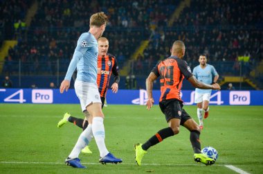 Kharkiv, Ukrayna - 23 Ekim 2018: John Stones Uefa sırasında