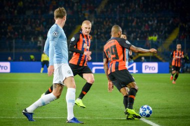 Kharkiv, Ukrayna - 23 Ekim 2018: John Stones Uefa sırasında