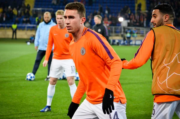 Kharkiv, Ukrayna - 23 Ekim 2018: Aymeric Laporte — Stok fotoğraf