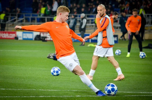 Kharkiv, Ukrayna - 23 Ekim 2018: Kevin De Bruyne 