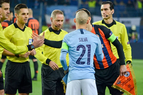 KHARKIV, UKRAINE - October 23, 2018: Bernardo Silva during the U — Stock Photo, Image