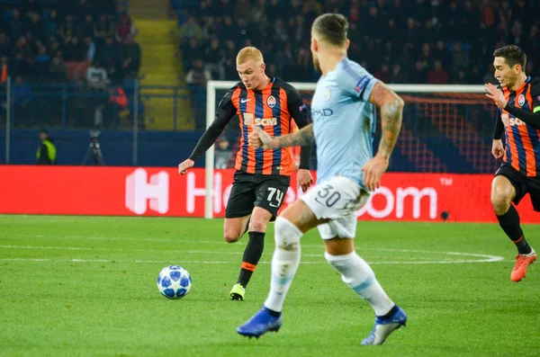 Kharkiv, Ukrayna - 23 Ekim 2018: Nicolas Otamendi