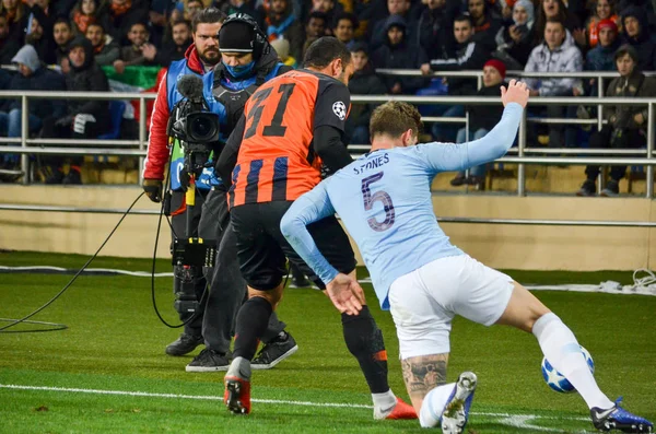 KHARKIV, UCRÂNIA - 23 de outubro de 2018: John Stones durante a UEFA — Fotografia de Stock