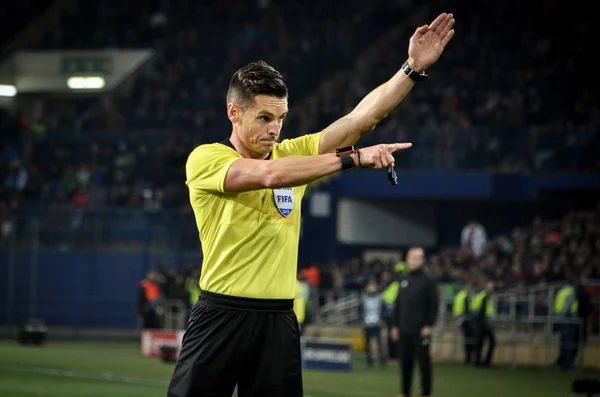 KHARKIV, UCRÂNIA - 23 de outubro de 2018: Del Referee Cerro Grande s — Fotografia de Stock