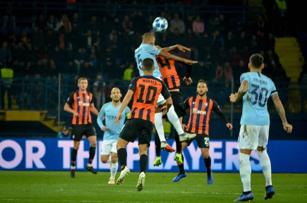 Kharkiv, Ukrayna - 23 Ekim 2018: Futbolcu 