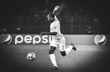 Kharkiv, Ukrayna - 23 Ekim 2018: Raheem Sterling 