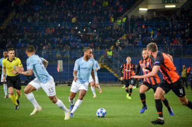 Kharkiv, Ukrayna - 23 Ekim 2018: Futbolcu 