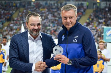 Odessa, Ukrayna - 21 Temmuz 2018: Oleksandr Khatskevich alır 