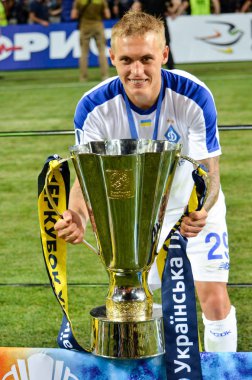 Odessa, Ukrayna - 21 Temmuz 2018: Vitaliy Buyalsky fin sırasında