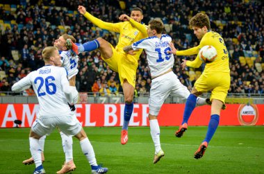 Kiev, Ukrayna - 14 Mart 2019: Ruben Loftus-Cheek oyuncusu