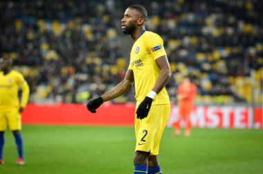 Kiev, Ukrayna - 14 Mart 2019: Antonio Rudiger Uefa sırasında 