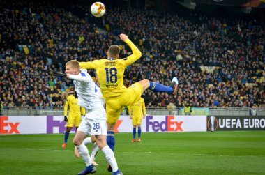 Kiev, Ukrayna - 14 Mart 2019: Olivier Giroud oyuncu sırasında