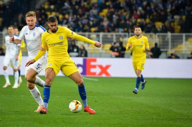 Kiev, Ukrayna - 14 Mart 2019: Ruben Loftus-Cheek oyuncusu