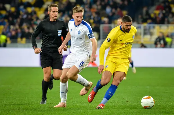 Kiev, Ukrayna - 14 Mart 2019: Ruben Loftus-Cheek oyuncusu
