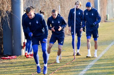 Kiev, Ukrayna - 14 Mart 2019: Serhii Sydorchuk oyuncu 